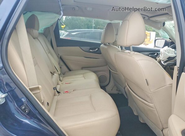 5N1AT2MT0GC920677 2016 NISSAN ROGUE Blue Вид задньої частини салону