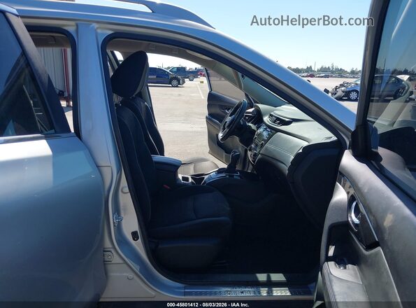 5N1AT2MT0HC786450 2017 NISSAN ROGUE Silver Widok wnętrza z przodu