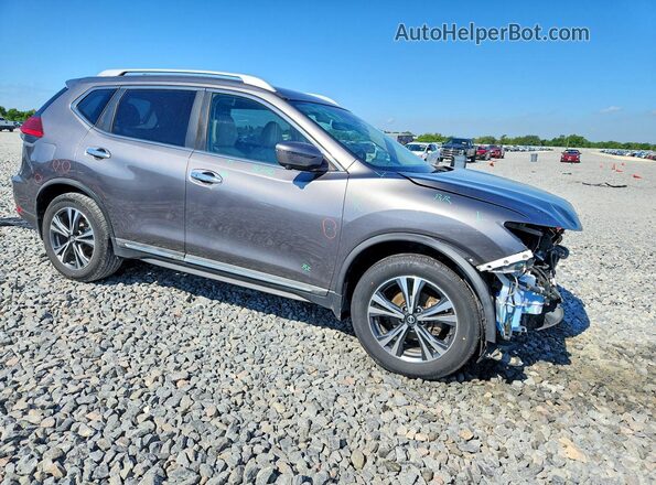 5N1AT2MT0HC807071 2017 NISSAN ROGUE Серый Передняя правая четверть