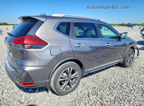 5N1AT2MT0HC807071 2017 NISSAN ROGUE Серый Задняя правая четверть