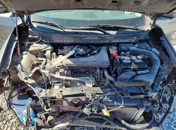 5N1AT2MT0HC807071 2017 NISSAN ROGUE Серый Вид подкапотного пространства