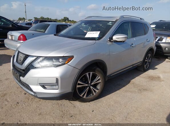 5N1AT2MT0HC876259 2017 NISSAN ROGUE Silver წინა მარცხენა ხედი სამი მეოთხედიდან