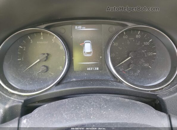 5N1AT2MT0HC876259 2017 NISSAN ROGUE Silver უკანა სავარძლების ხედი