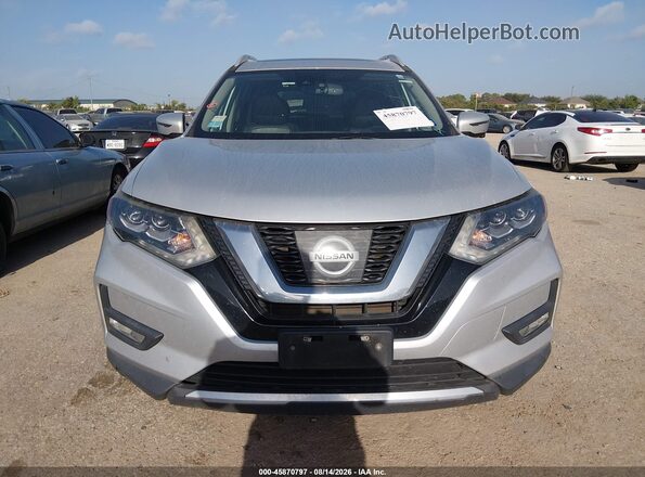 5N1AT2MT0HC876259 2017 NISSAN ROGUE Silver ხელსაწყოთა პანელის ხედი