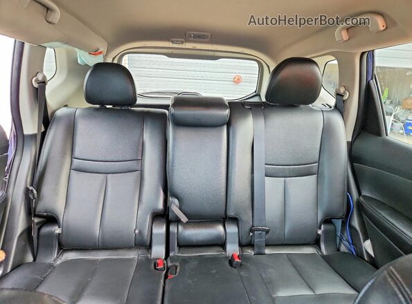 5N1AT2MT0HC883115 2017 NISSAN ROGUE Blue უკანა სავარძლების ხედი