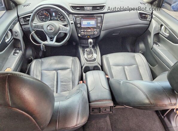 5N1AT2MT0HC883115 2017 NISSAN ROGUE Blue წინა პანელის ხედი