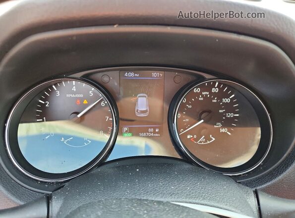 5N1AT2MT0JC752546 2018 NISSAN ROGUE Gray Instrument cluster view