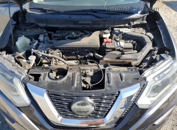 5N1AT2MT0JC825950 2018 NISSAN ROGUE Gray ძრავის განყოფილების ხედი