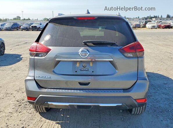 5N1AT2MT0JC825950 2018 NISSAN ROGUE Gray უკანა ხედი