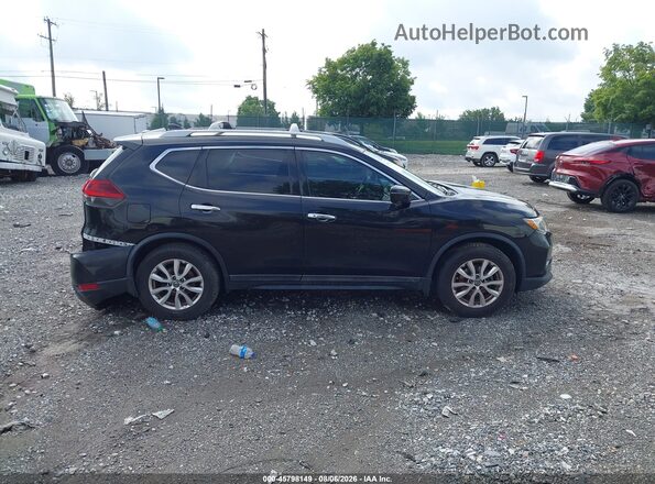 5N1AT2MT0JC845812 2018 NISSAN ROGUE Black Սալոնի հետևի տեսք