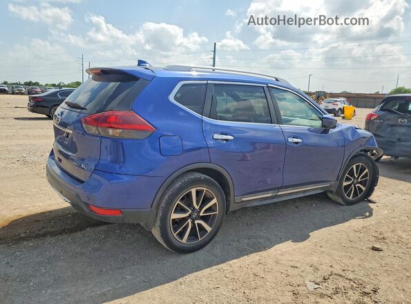 5N1AT2MT0KC725350 2019 NISSAN ROGUE Blue Tył prawy