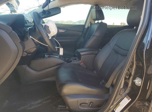 5N1AT2MT0KC743895 2019 NISSAN ROGUE Black Widok wnętrza z przodu