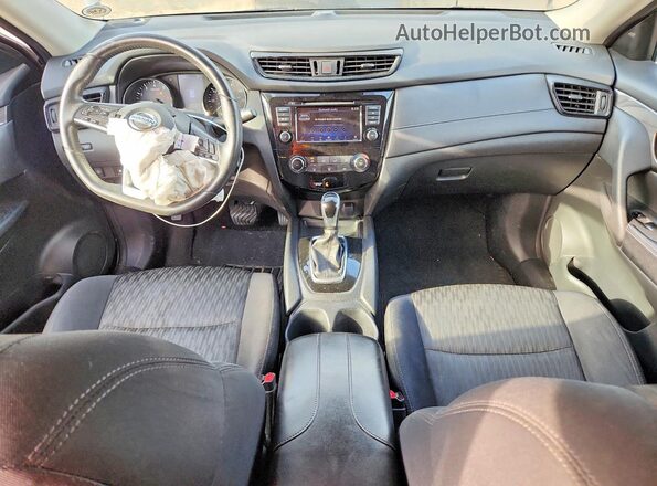 5N1AT2MT0KC747509 2019 NISSAN ROGUE Gray Առջևի վահանակի տեսք
