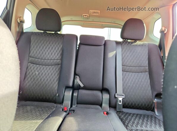 5N1AT2MT0KC747509 2019 NISSAN ROGUE Gray Հետևի նստատեղերի տեսք