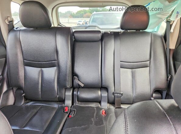 5N1AT2MT0KC761118 2019 NISSAN ROGUE Black უკანა სავარძლების ხედი