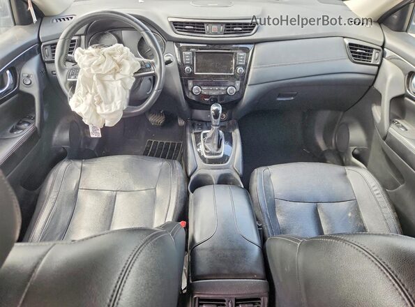 5N1AT2MT0KC761118 2019 NISSAN ROGUE Black წინა პანელის ხედი
