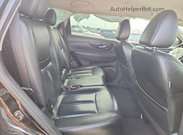 5N1AT2MT0KC761118 2019 NISSAN ROGUE Black უკანა სალონის ხედი