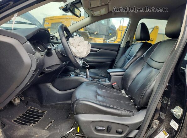 5N1AT2MT0KC761118 2019 NISSAN ROGUE Black წინა სალონის ხედი