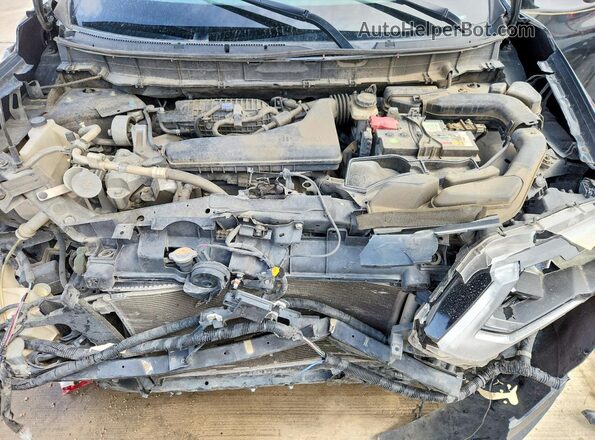 5N1AT2MT0KC761118 2019 NISSAN ROGUE Black ძრავის განყოფილების ხედი