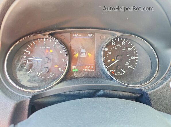 5N1AT2MT0KC764441 2019 NISSAN ROGUE Gray ხელსაწყოთა პანელის ხედი