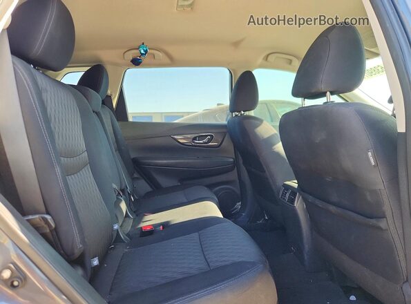5N1AT2MT0KC764441 2019 NISSAN ROGUE Gray უკანა სალონის ხედი