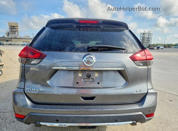 5N1AT2MT0KC769302 2019 NISSAN ROGUE Gray Вид ззаду