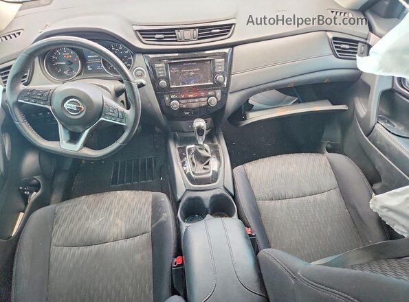 5N1AT2MT0KC769302 2019 NISSAN ROGUE Gray Вид панелі приладів