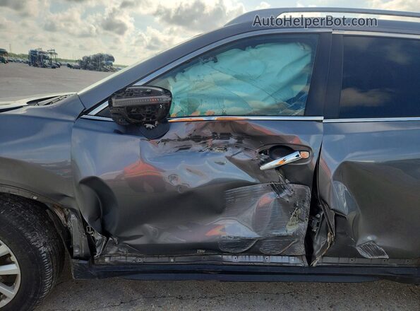 5N1AT2MT0KC769302 2019 NISSAN ROGUE Gray Вид салону спереду