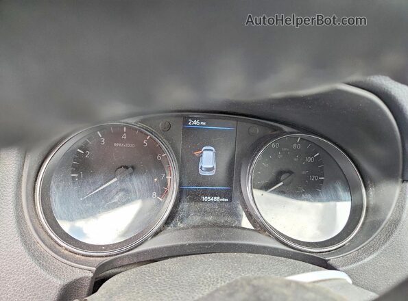 5N1AT2MT0KC800791 2019 NISSAN ROGUE Серебряный Вид щитка приборов