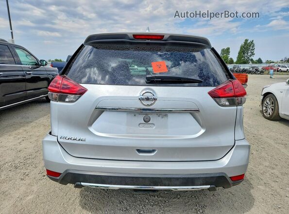 5N1AT2MT0KC800791 2019 NISSAN ROGUE Серебряный Вид сзади