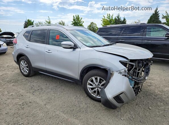 5N1AT2MT0KC800791 2019 NISSAN ROGUE Серебряный Передняя правая четверть