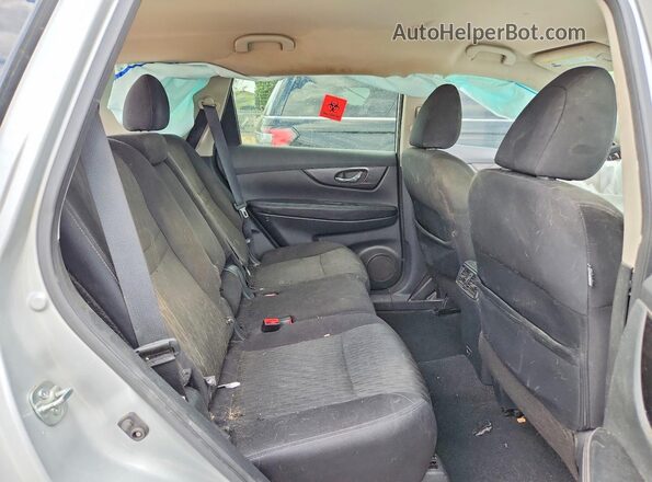 5N1AT2MT0KC800791 2019 NISSAN ROGUE Серебряный Вид задней части салона