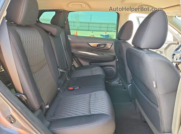 5N1AT2MT0KC832625 2019 NISSAN ROGUE Gray Vista de los asientos traseros