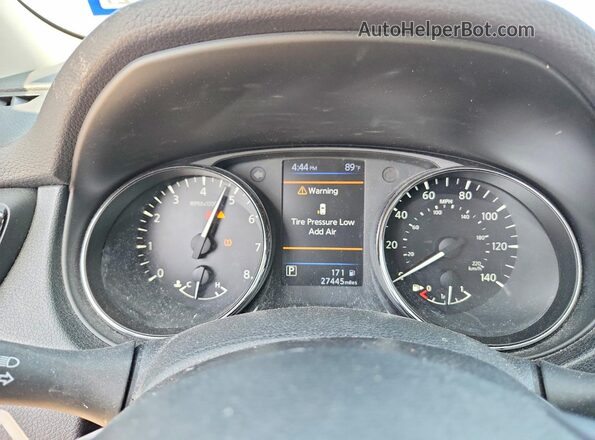 5N1AT2MT0KC832625 2019 NISSAN ROGUE Gray Vista del cuadro de instrumentos