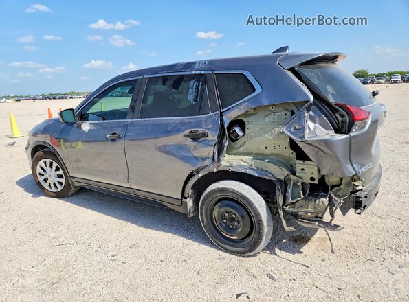 5N1AT2MT0KC832625 2019 NISSAN ROGUE Gray Trasero izquierdo