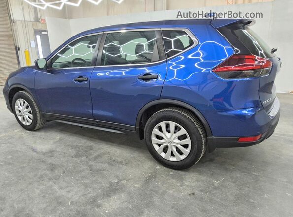 5N1AT2MT0LC724619 2020 NISSAN ROGUE Blue Rear left