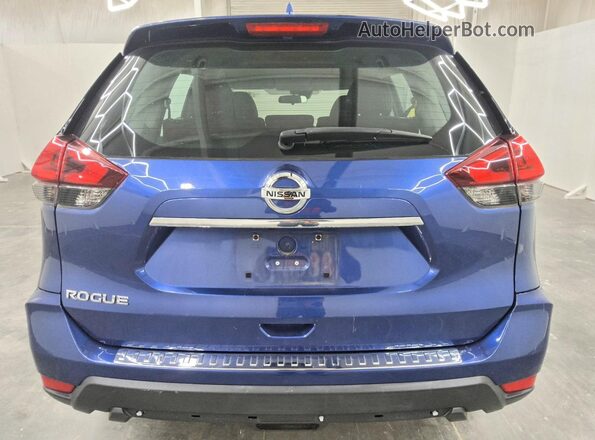 5N1AT2MT0LC724619 2020 NISSAN ROGUE Blue Rear view