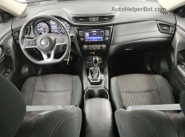 5N1AT2MT0LC724619 2020 NISSAN ROGUE Blue Dashboard view