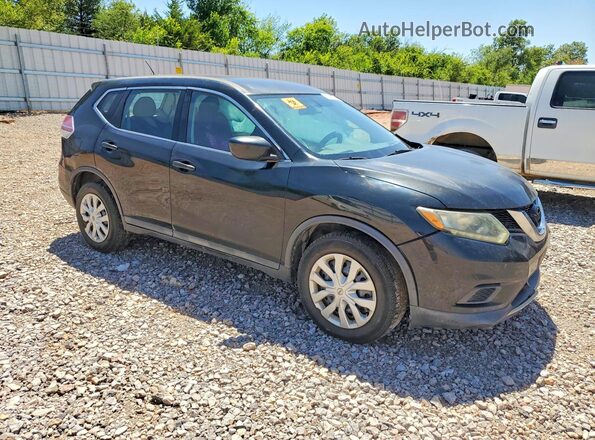 5N1AT2MT1GC758445 2016 NISSAN ROGUE Black Front right