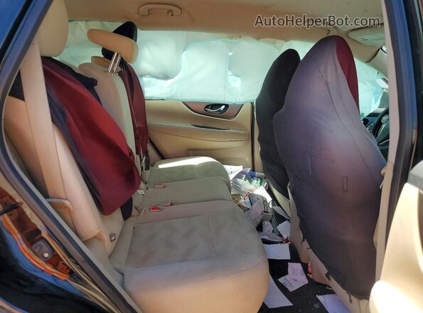 5N1AT2MT1GC758445 2016 NISSAN ROGUE Black Rear interior view