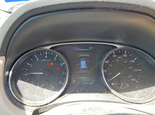 5N1AT2MT1GC758445 2016 NISSAN ROGUE Black Instrument cluster view
