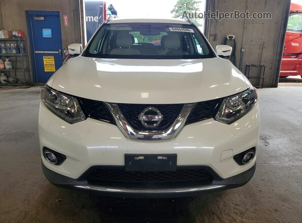 5N1AT2MT1GC761670 2016 NISSAN ROGUE Белый Вид спереди