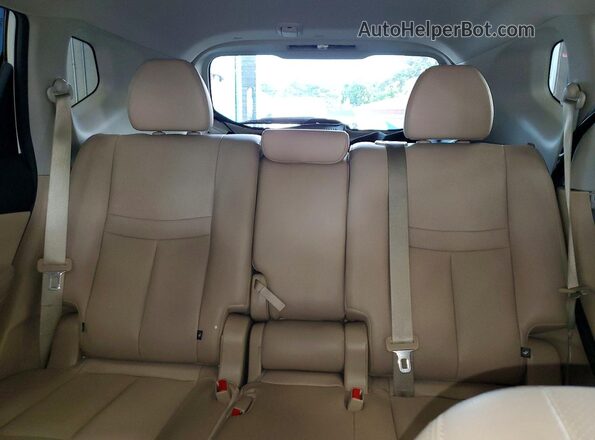 5N1AT2MT1GC761670 2016 NISSAN ROGUE Белый Вид задних сидений