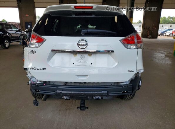 5N1AT2MT1GC761670 2016 NISSAN ROGUE Белый Вид сзади