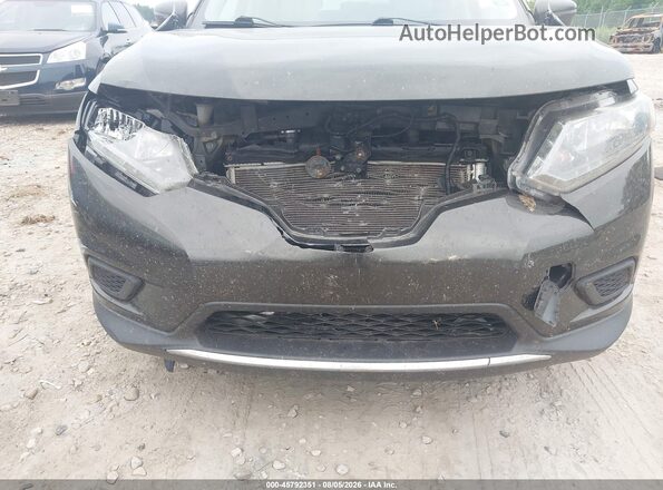 5N1AT2MT1GC774676 2016 NISSAN ROGUE Black Front view