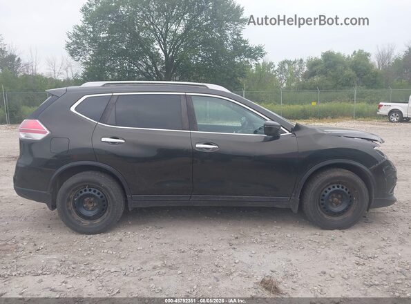 5N1AT2MT1GC774676 2016 NISSAN ROGUE Black Rear interior view