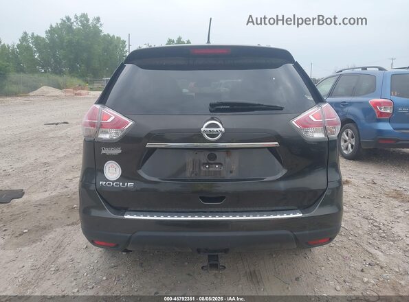 5N1AT2MT1GC774676 2016 NISSAN ROGUE Black 