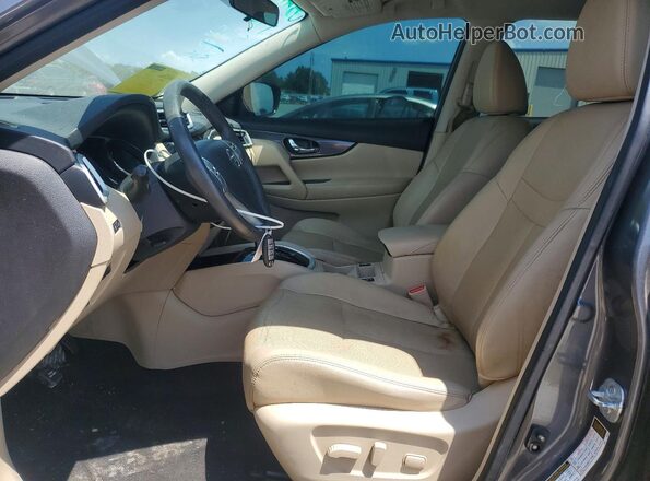 5N1AT2MT1GC803478 2016 NISSAN ROGUE Silver Vista interior delantera