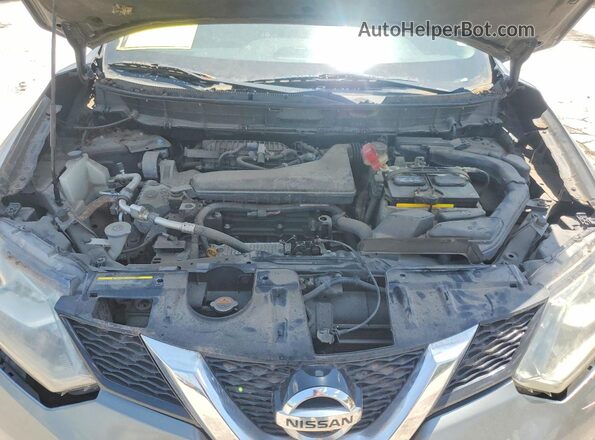5N1AT2MT1GC803478 2016 NISSAN ROGUE Silver Vista interior trasera