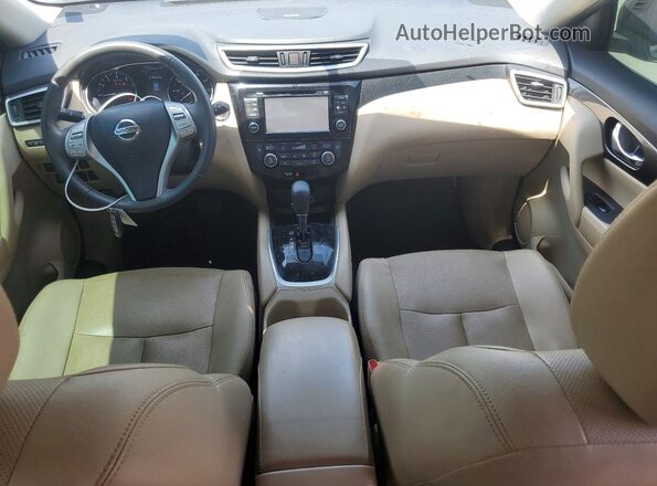 5N1AT2MT1GC803478 2016 NISSAN ROGUE Silver Vista del salpicadero